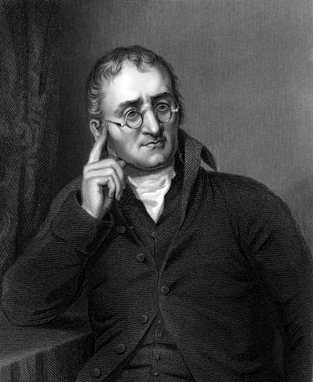 约翰·道尔顿（John Dalton），英国化学家，c1860 作者 不明