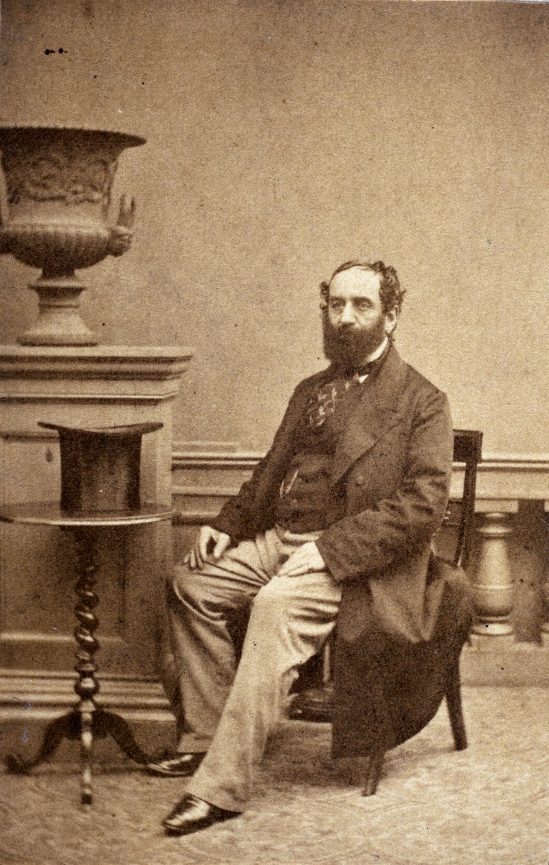 John Elliotson，英国医生，约1860年代 作者 不明