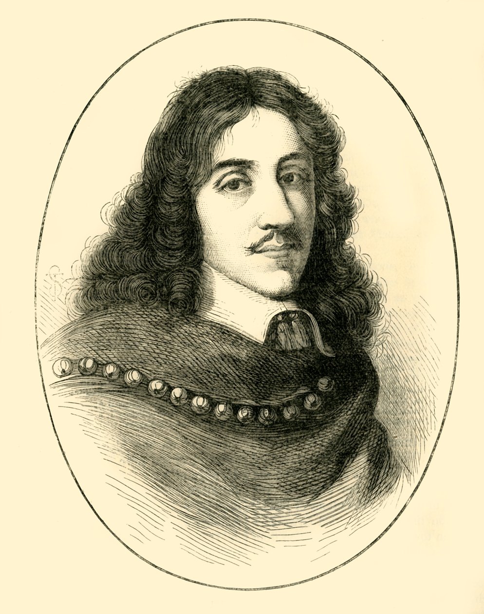 约翰·伊夫林（John Evelyn），约1878年。 作者 不明