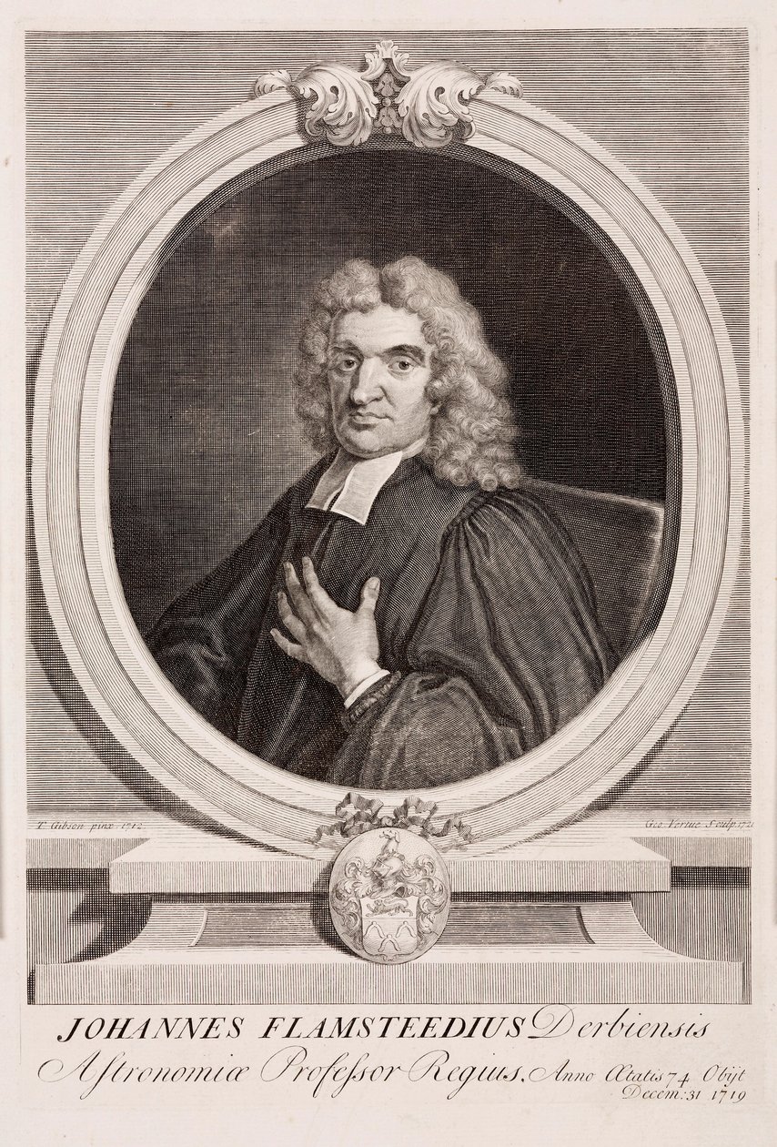 John Flamsteed, astronomer 作者 不明
