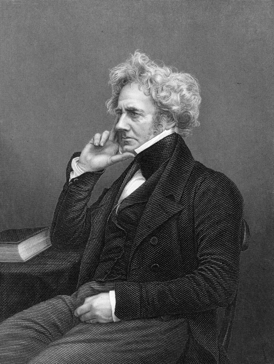 约翰·弗雷德里克·威廉·赫歇尔（John Frederick William Herschel），英国科学家和天文学家，大约在1870年 作者 不明