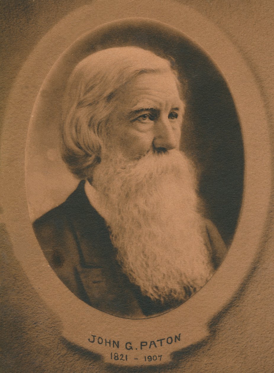 约翰·吉布森·佩顿（John Gibson Paton），1824-1907年，苏格兰出生的新教传教士，大约1919年代 作者 不明