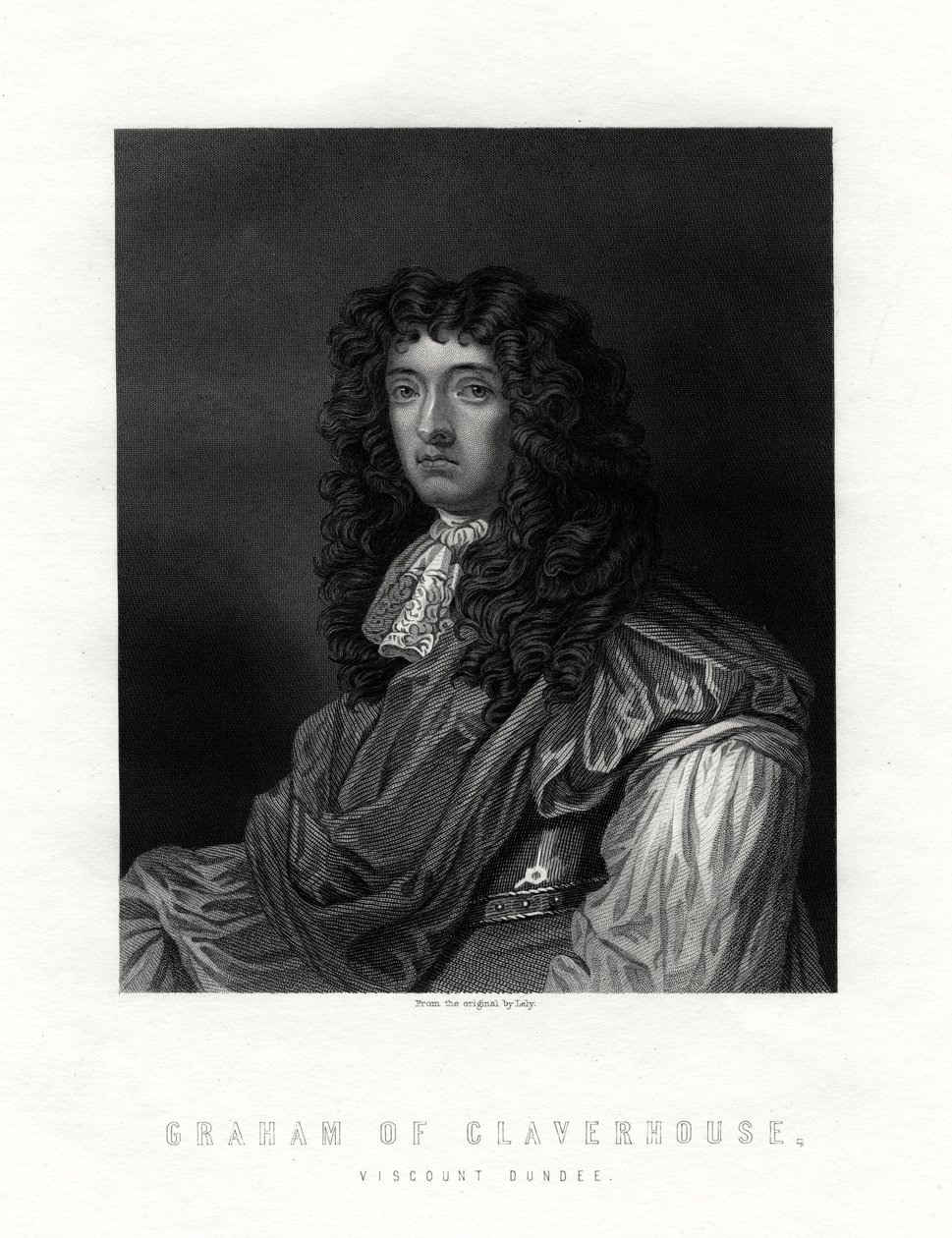 克拉弗豪斯（Claverhouse）的约翰·格雷厄姆（John Graham），邓迪第一子爵c.1648-1689，十九世纪 作者 不明