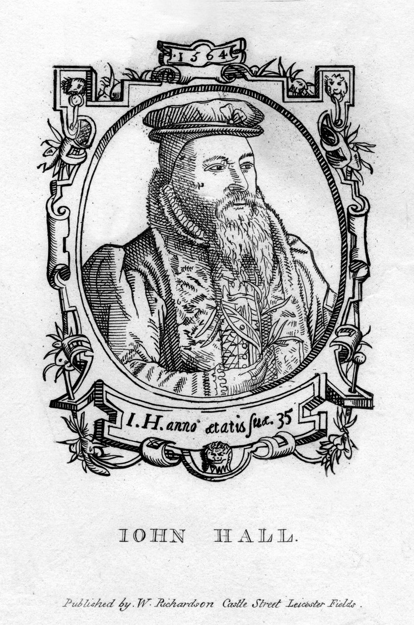 约翰·霍尔c1575-1635，英国医师 作者 不明