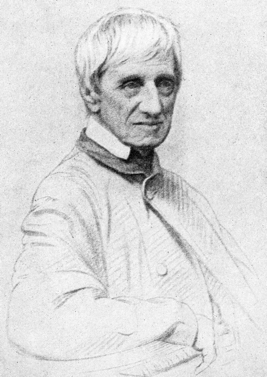 约翰·亨利·纽曼（John Henry Newman）1801-1890，英国红衣主教 作者 不明