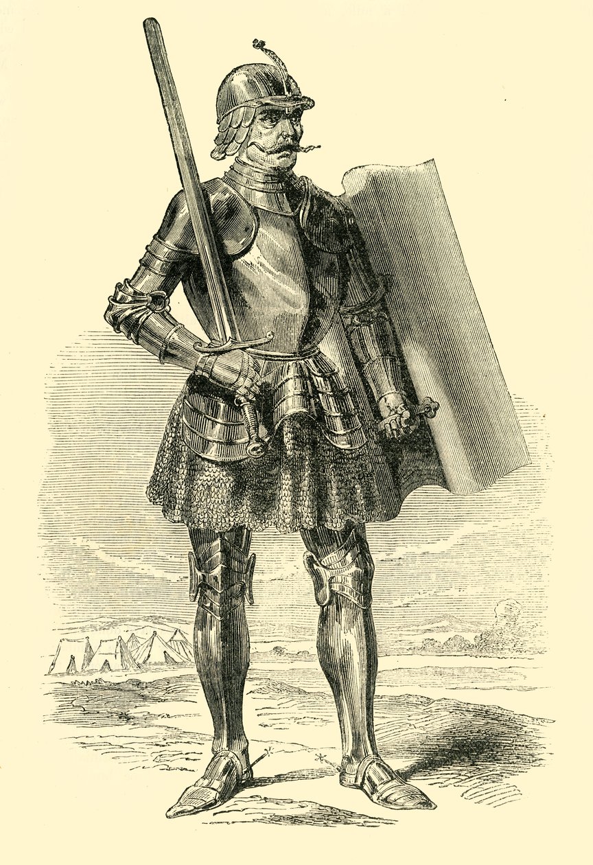 约翰·休尼亚德斯（John Huniades），c1406-1456，1890年。 作者 不明
