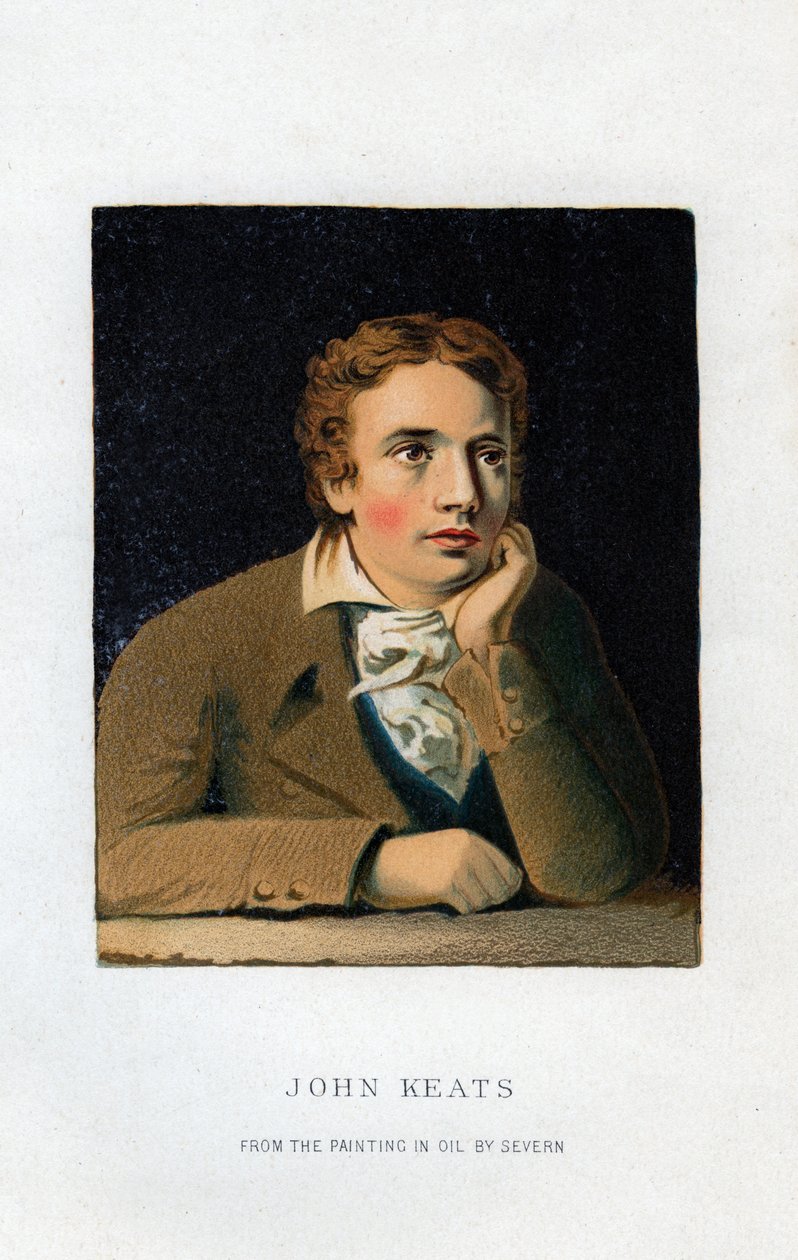 约翰·济慈（John Keats），英国诗人，十九世纪 作者 不明