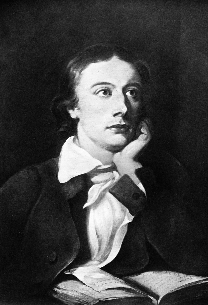 约翰·济慈（John Keats），英国诗人，十九世纪 作者 不明