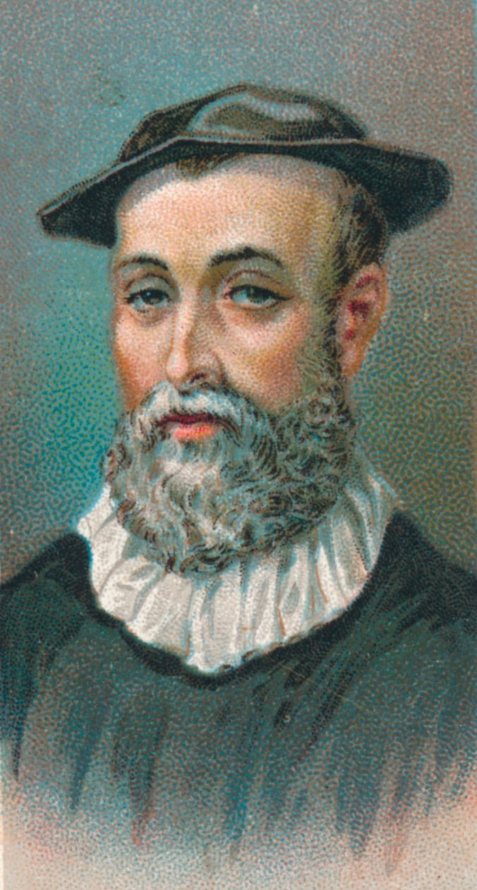 约翰·诺克斯（John Knox）c1514-1572，苏格兰宗教改革者，1924年 作者 不明