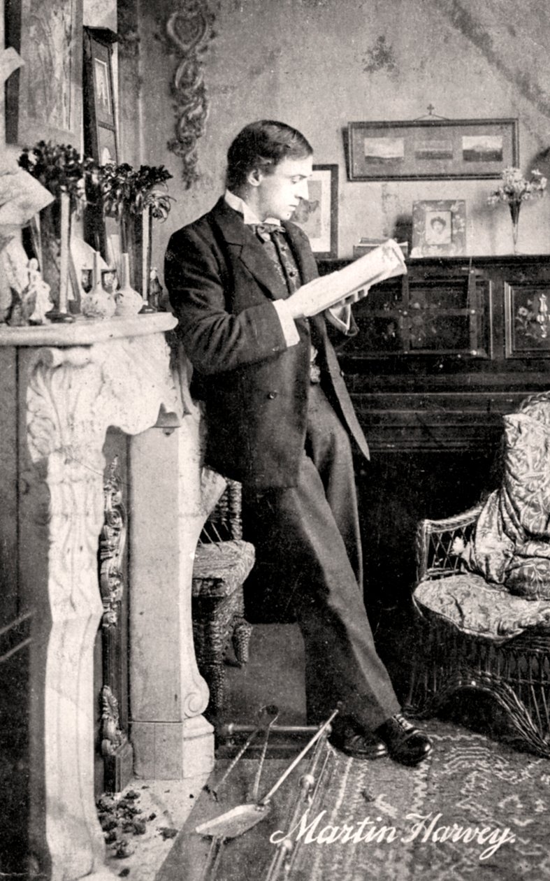 约翰·马丁·哈维1863-1944，英国演员，二十世纪初 作者 不明