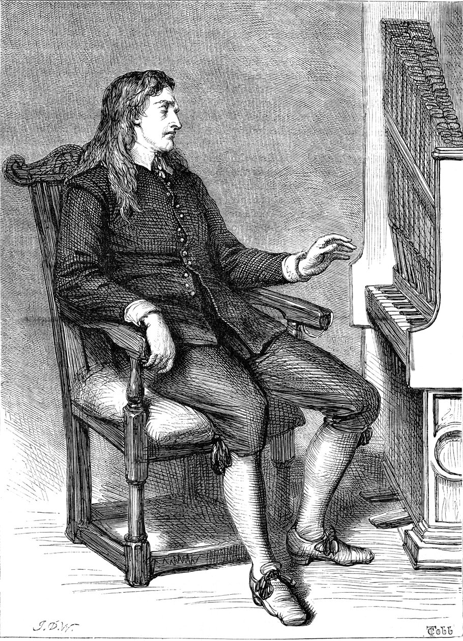 约翰·弥尔顿（John Milton）1608-1674，英国诗人，1870年 作者 不明