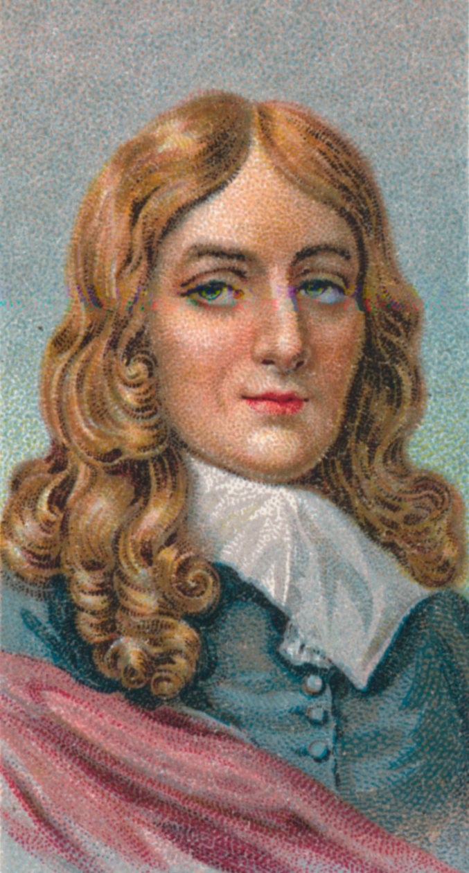 约翰·弥尔顿（John Milton）1608-1674，英国诗人，1924年 作者 不明