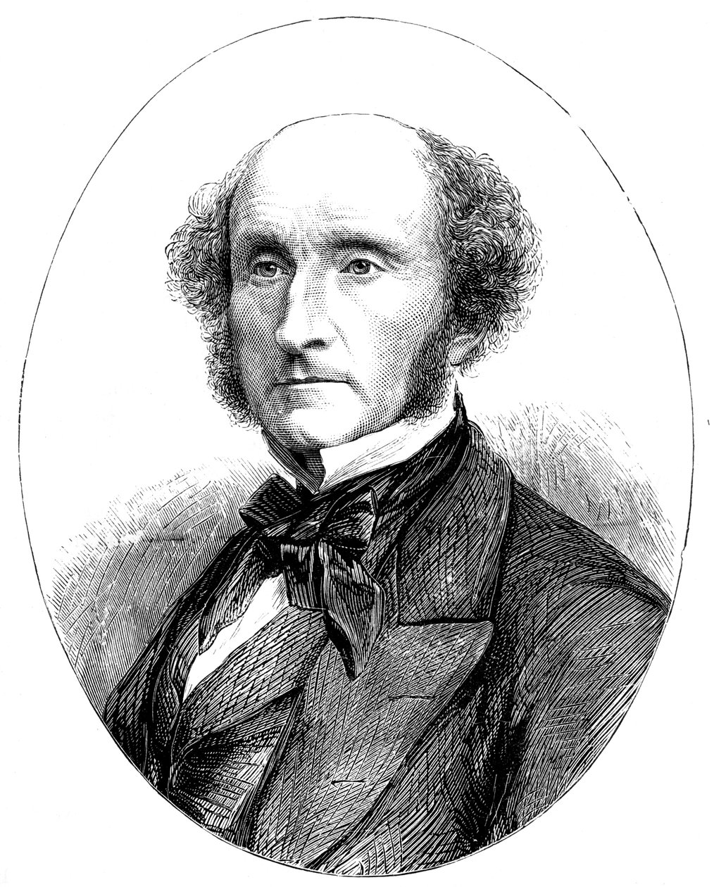 约翰·斯图尔特·米尔1806-1873年，英国社会改革家和哲学家 作者 不明
