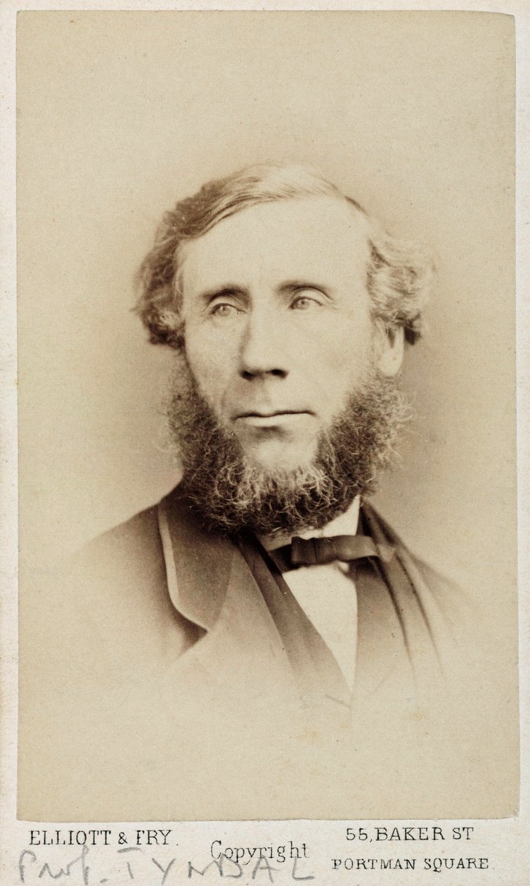 John Tyndall，爱尔兰物理学家，约1875年 作者 不明