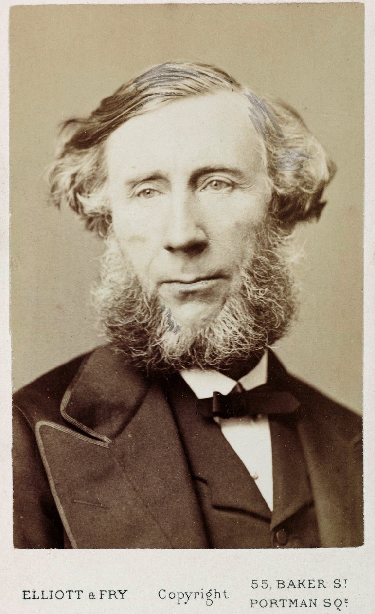 John Tyndall，爱尔兰物理学家，约1875年 作者 不明