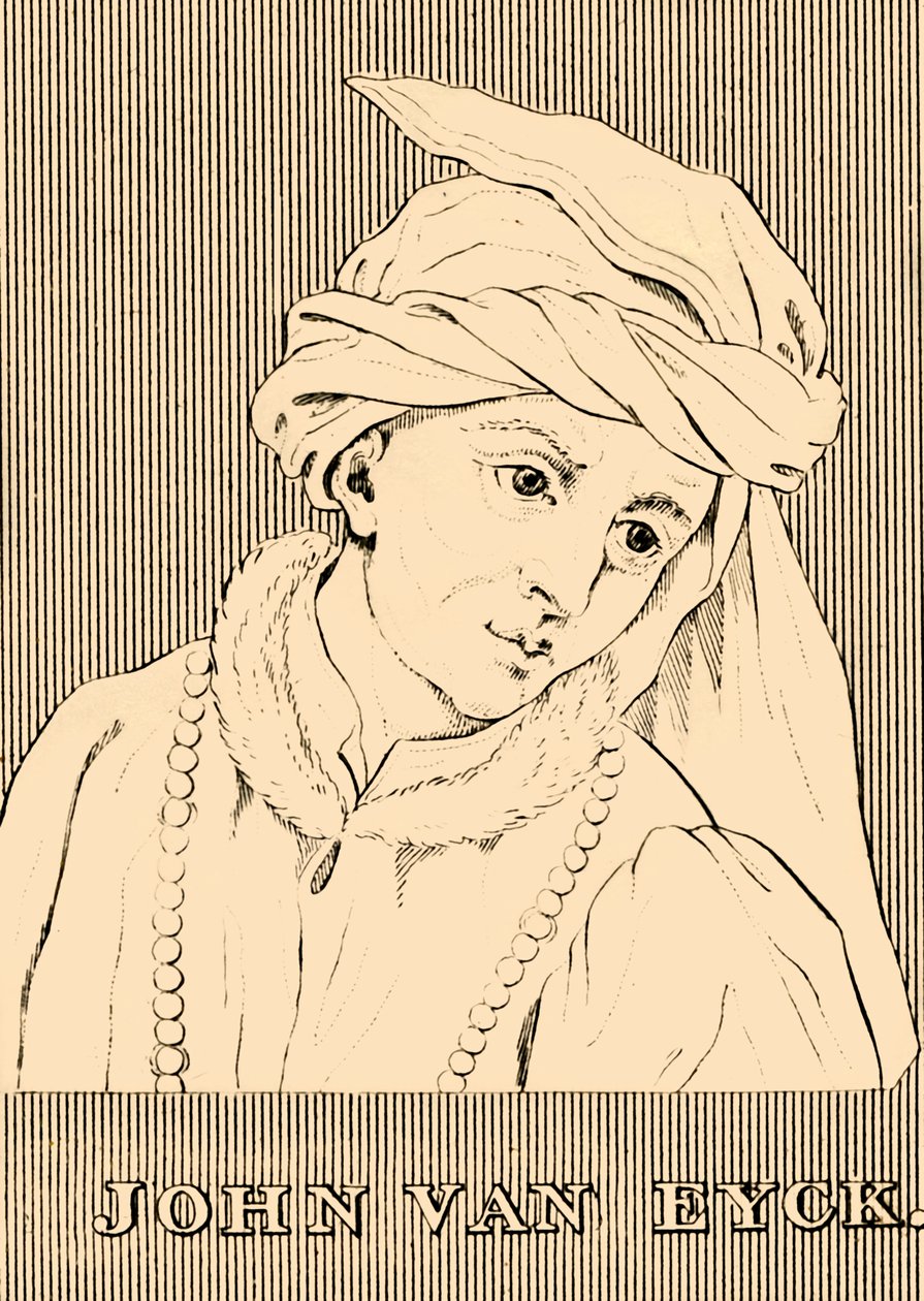 约翰·范·艾克（John Van Eyck），c1390-1441，1830年。 作者 不明