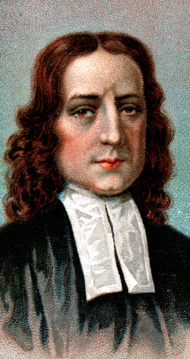 约翰·卫斯理（John Wesley），18世纪英国不循规蹈矩的传教士，1924年 作者 不明