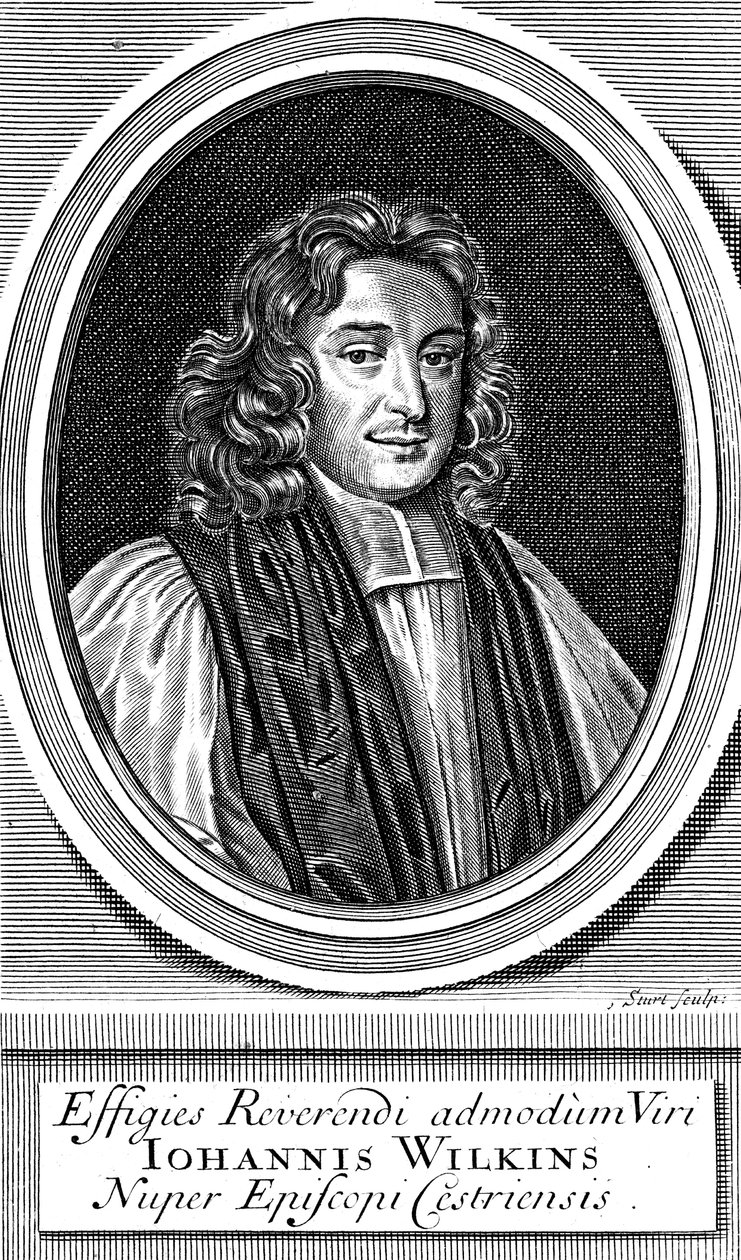 约翰·威尔金斯（John Wilkins），17世纪英国牧师和天文学家 作者 不明