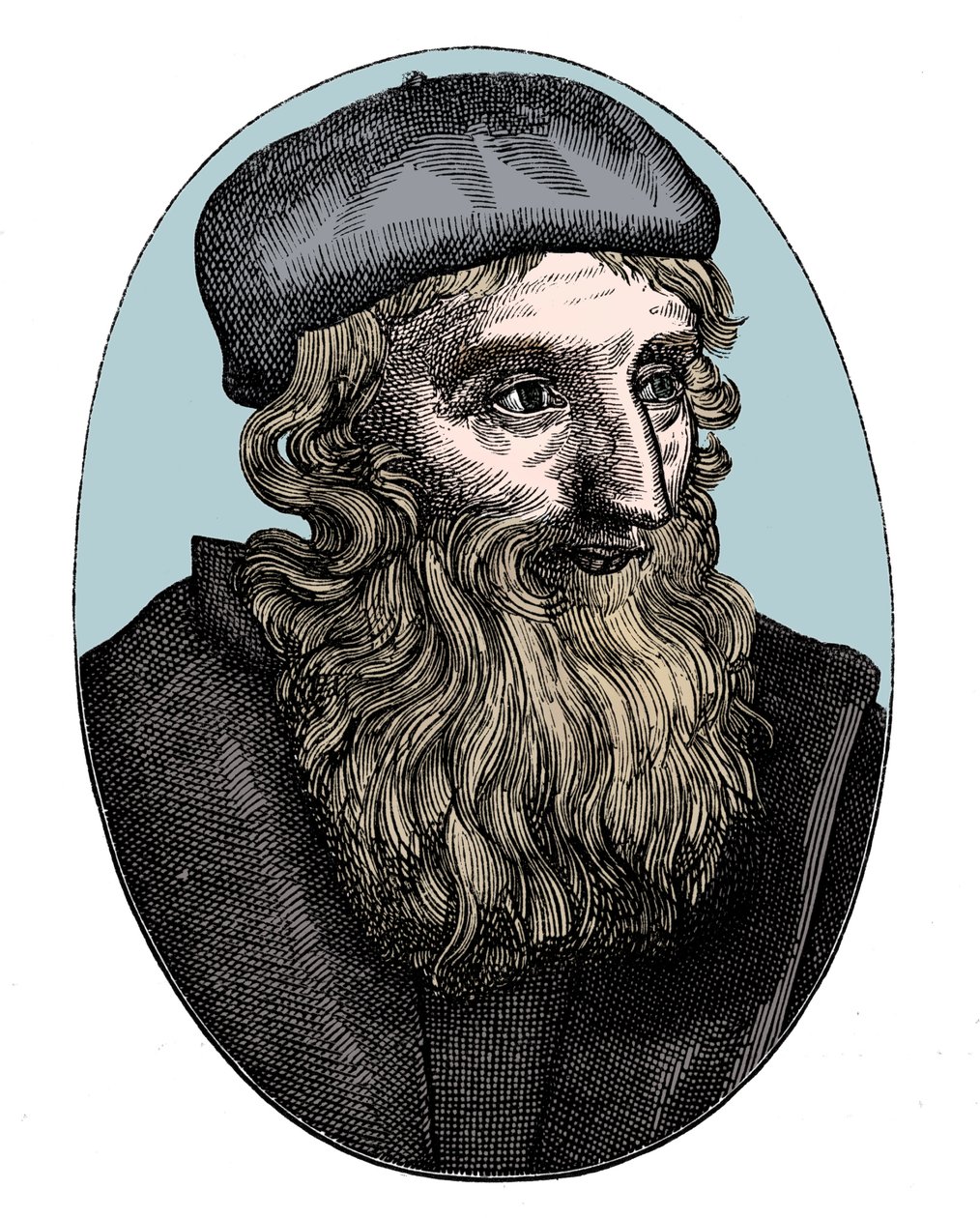 约翰·威克里夫（John Wycliffe），十四世纪英国宗教改革家，十六世纪 作者 不明