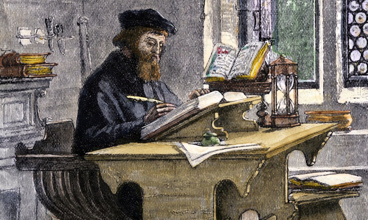 约翰·威克里夫（John Wycliffe），十九世纪 作者 不明