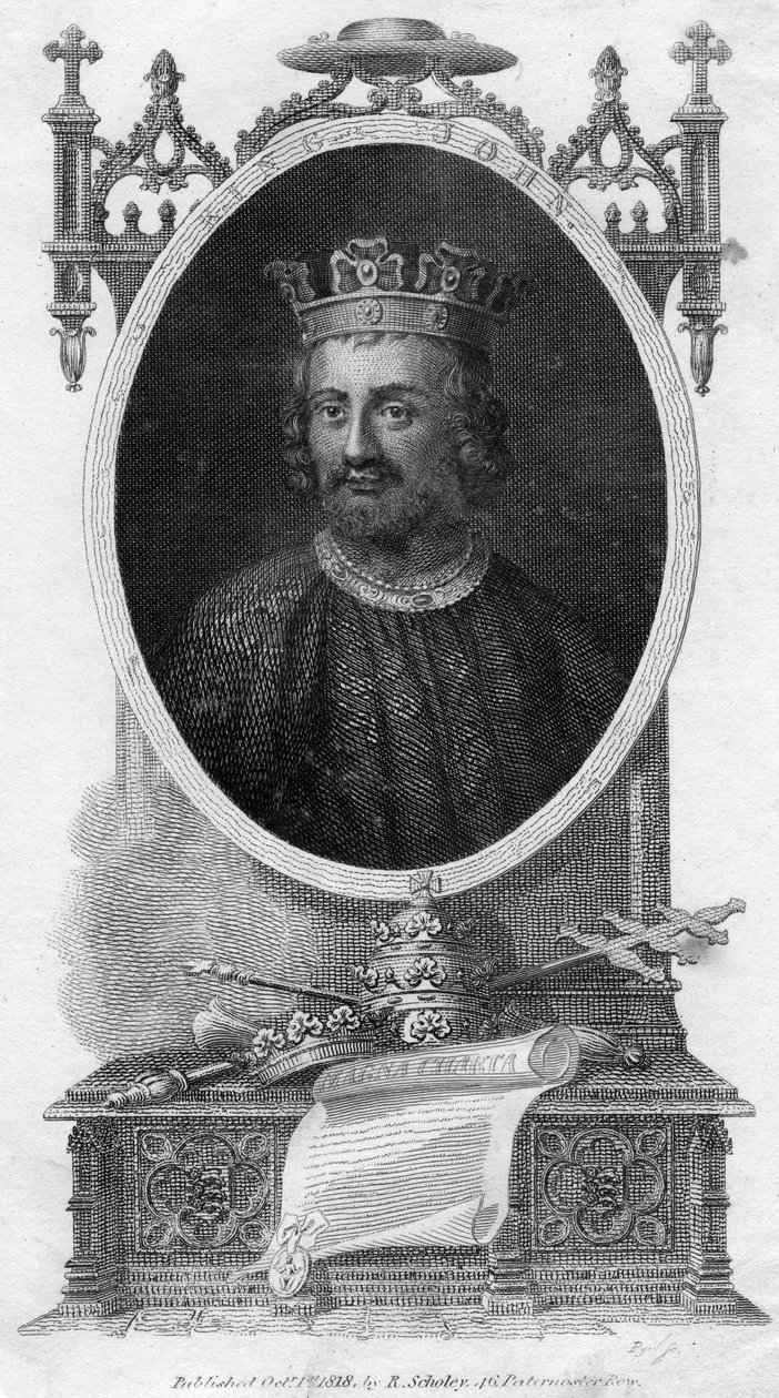 英格兰约翰（John of England），1818年 作者 不明