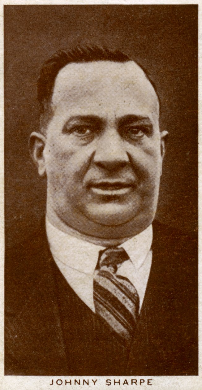 约翰尼·夏普（Johnny Sharpe），英国拳击经理，1938年 作者 不明