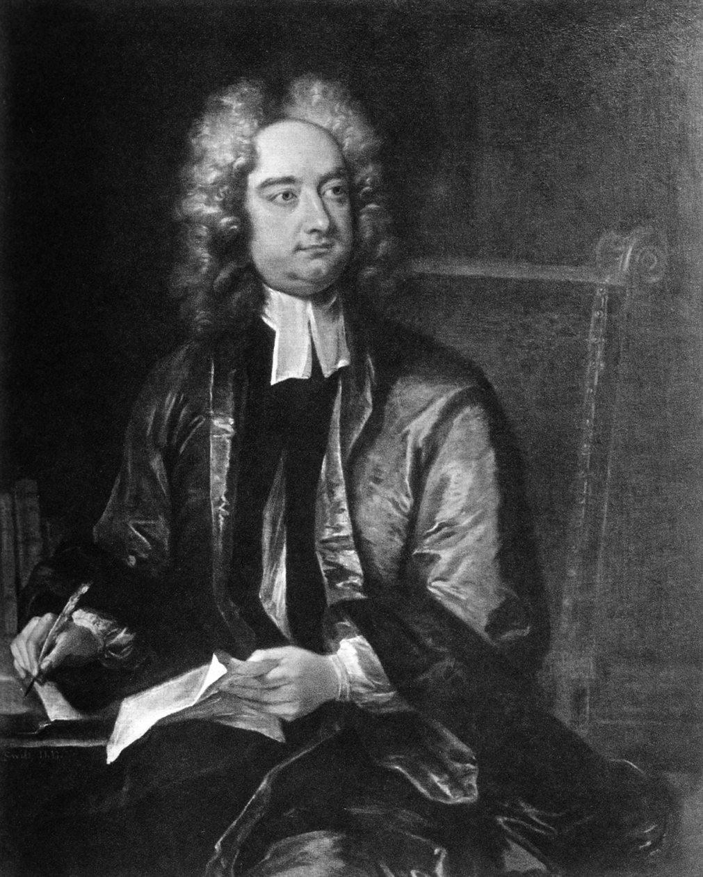 乔纳森·斯威夫特（Jonathan Swift），十九世纪的英裔爱尔兰作家 作者 不明