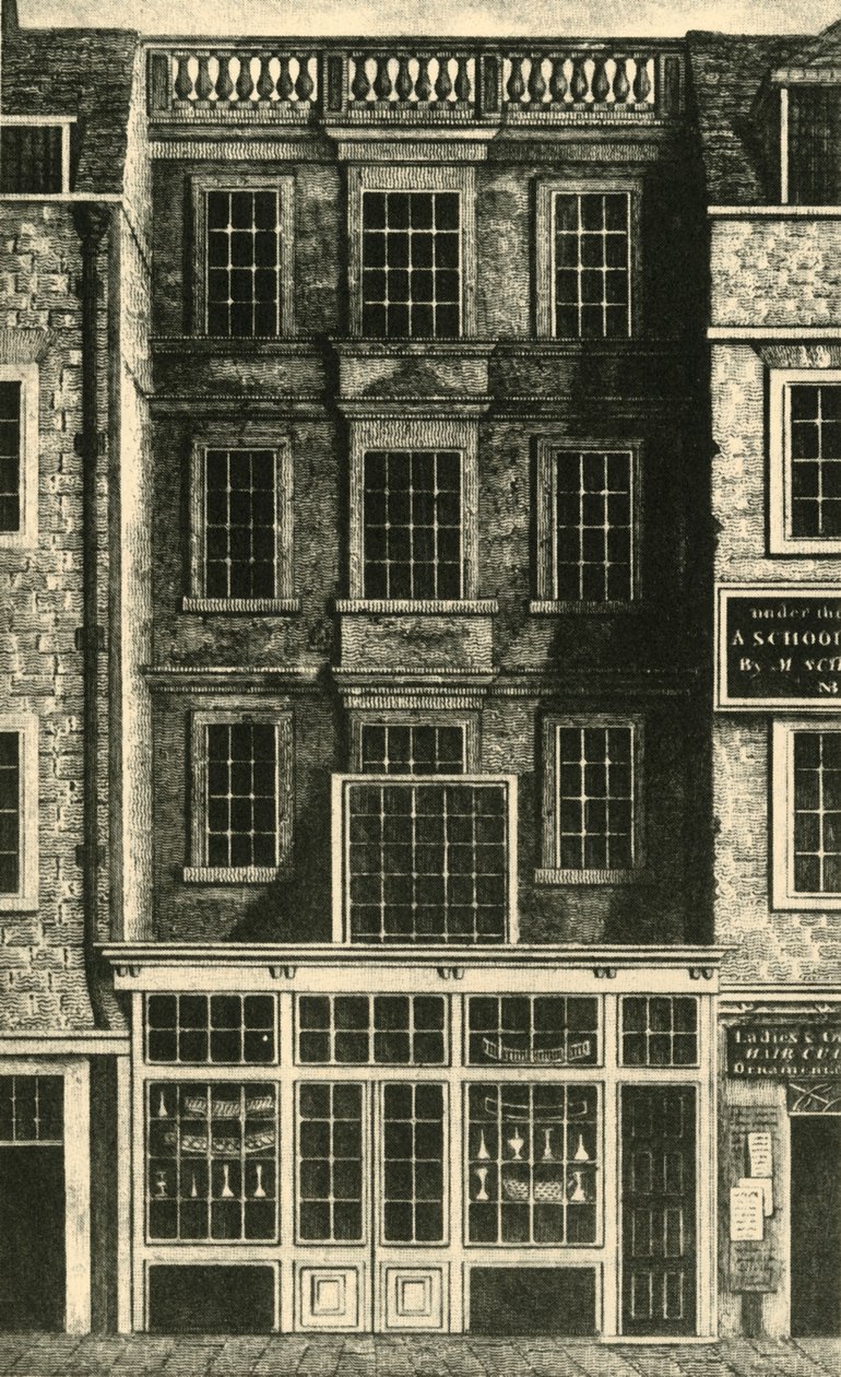 乔纳森·怀尔德斯故居（Jonathan Wilds House），1813年，1925年。 作者 不明