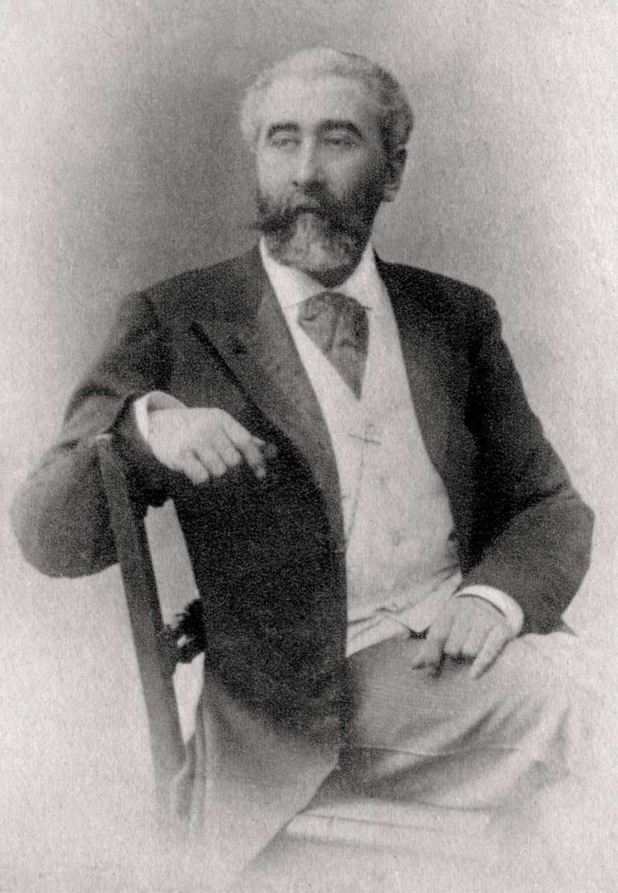 何塞·玛丽亚·德·埃雷迪亚（Jose-Maria de Heredia），古巴裔法国诗人，1902年 作者 不明