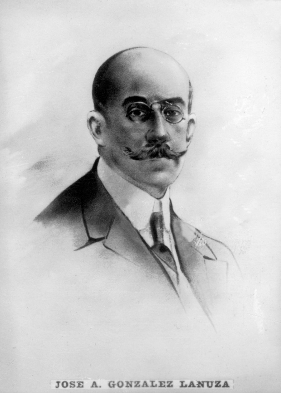 何塞·冈萨雷斯·拉努（Jose A.Gonzalez Lanu），1865-1910，1920年代 作者 不明
