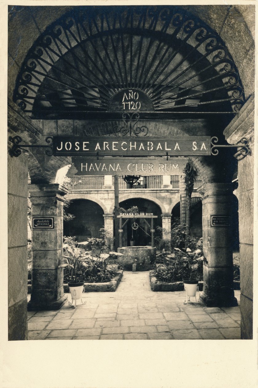 Jose Arechabala SA-哈瓦那俱乐部朗姆酒，c1910 作者 不明