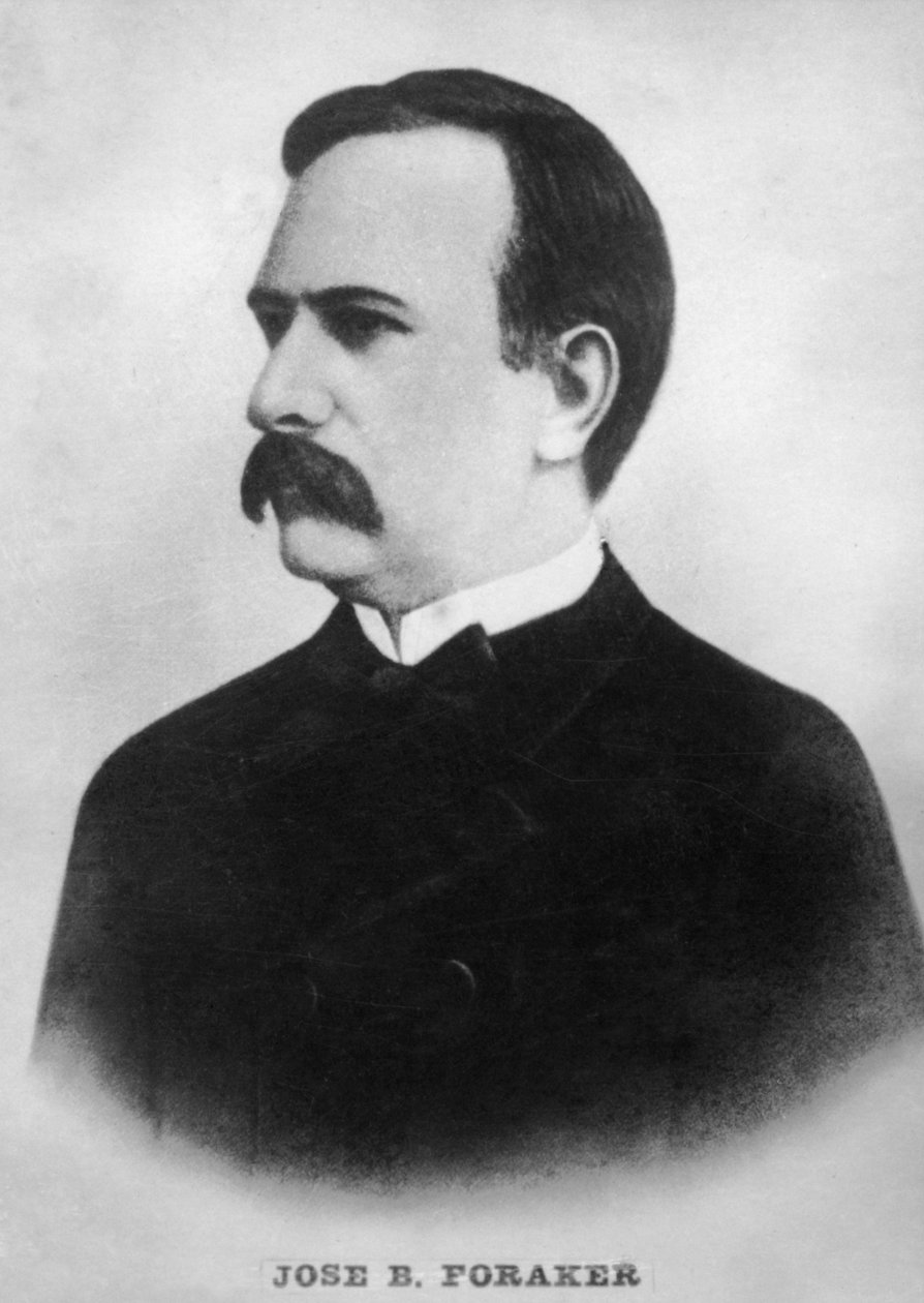 何塞·弗雷克（Jose B.Foraker），1849-1917年，1920年代 作者 不明