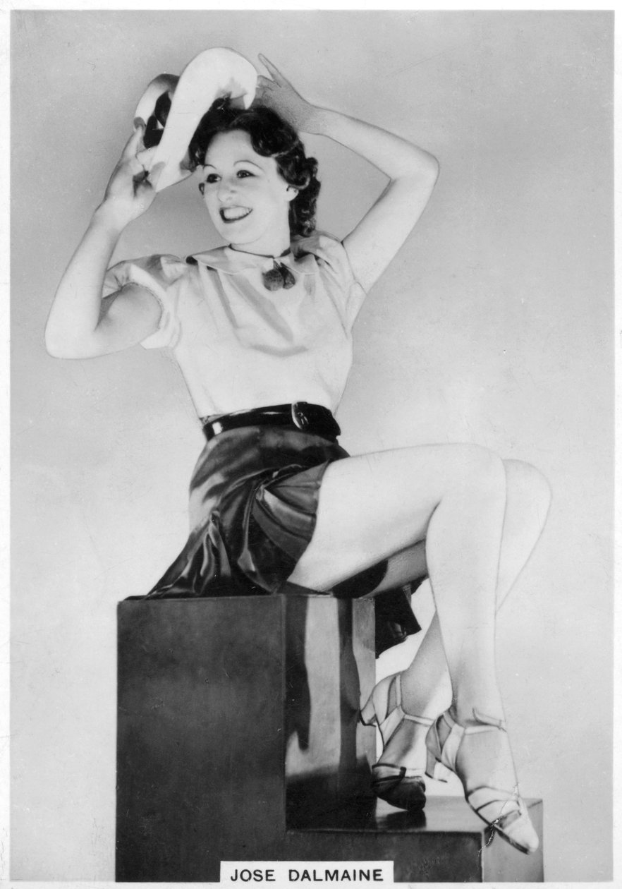 何塞·达尔梅因，英国女演员，1938年 作者 不明