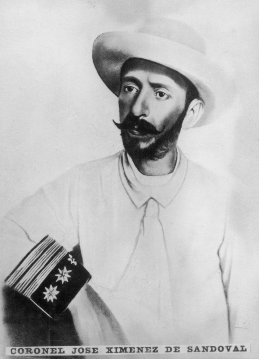 何塞·西梅内斯·德·桑多瓦尔（Jose Ximenez de Sandoval）逝世于1895年，1920年代 作者 不明