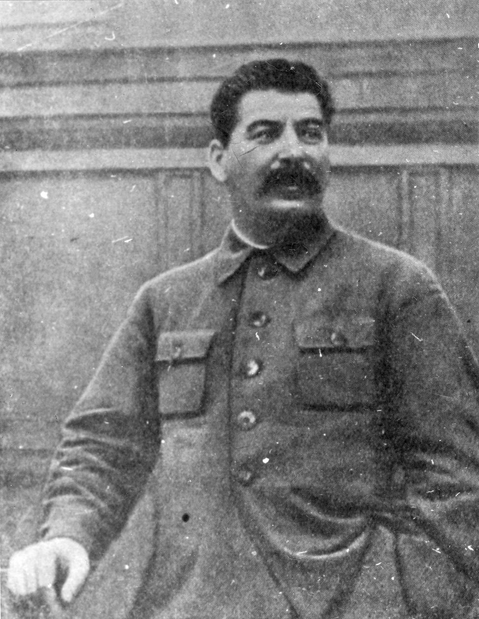 约瑟夫·斯大林（Josef Stalin），格鲁吉亚出生的苏联共产主义革命者和领导人，1930年代 作者 不明