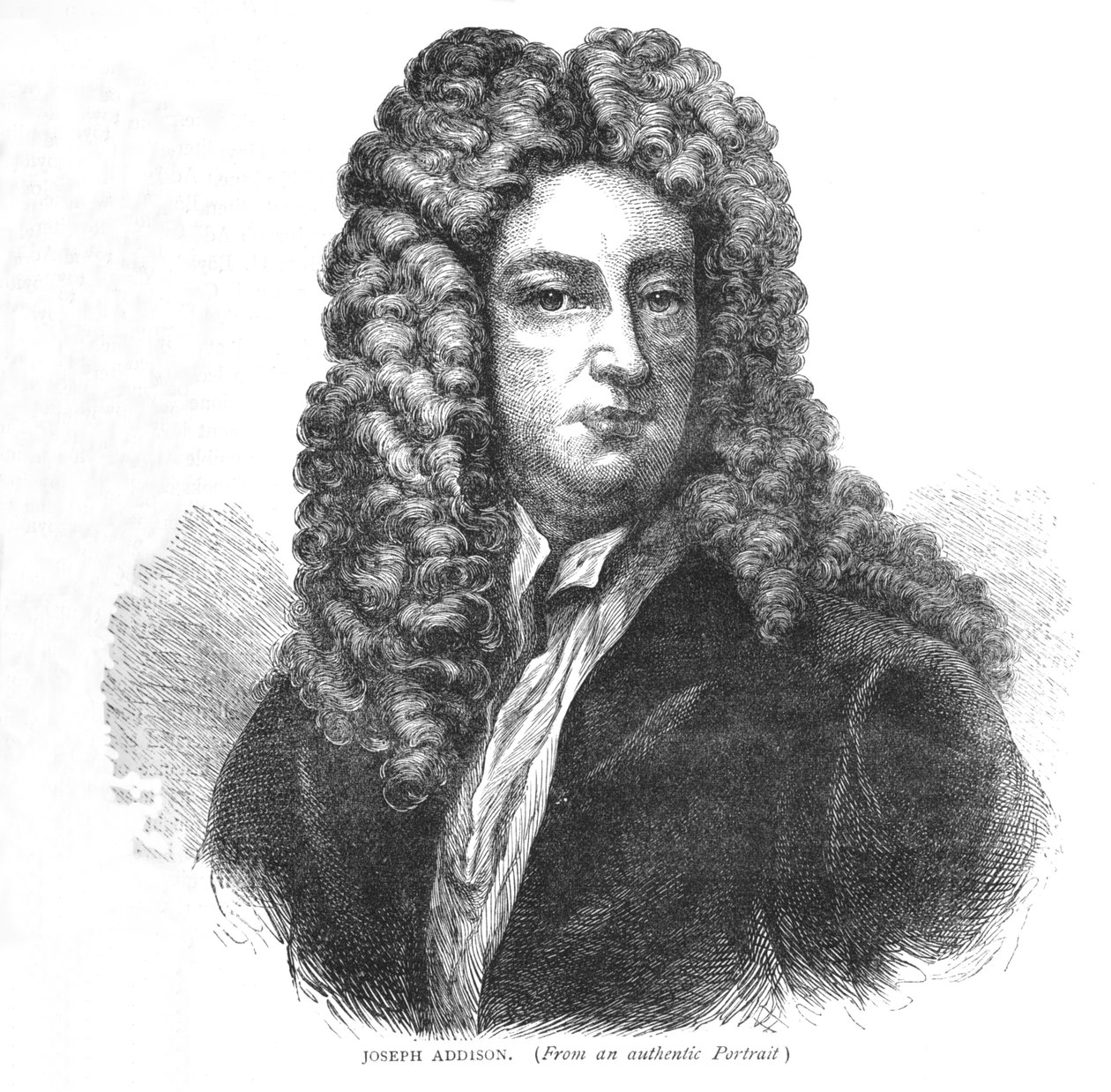约瑟夫·艾迪生（Joseph Addison），英国作家和政治家，c1870 1878年 作者 不明