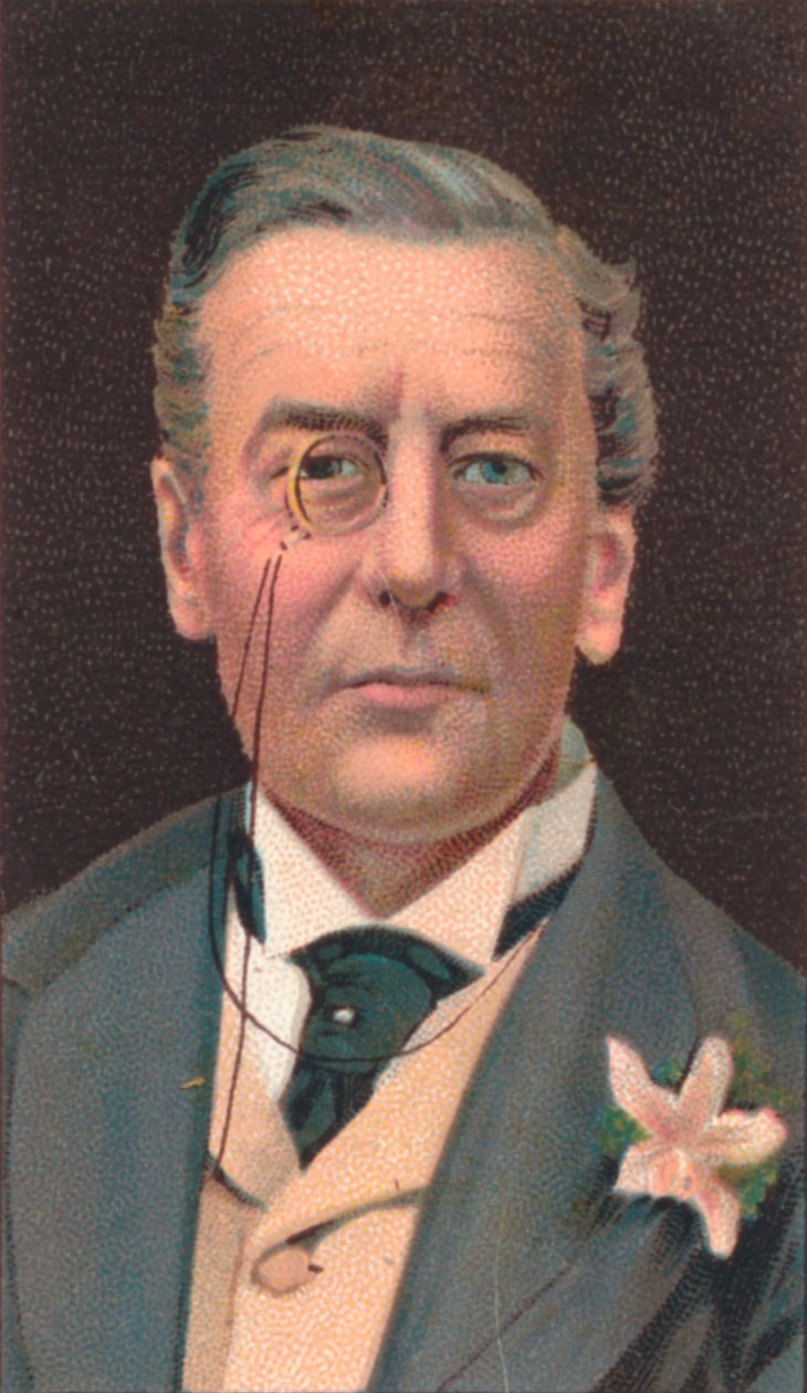 约瑟夫·张伯伦（Joseph Chamberlain）1836-1914，英国自由党政治家，1906年 作者 不明