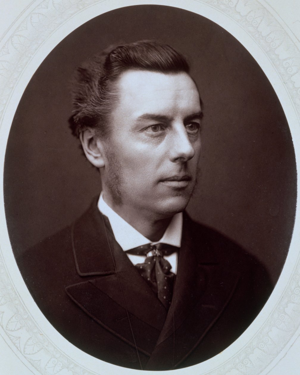 英国自由派政治家约瑟夫·张伯伦（Joseph Chamberlain），c1885年。 作者 不明