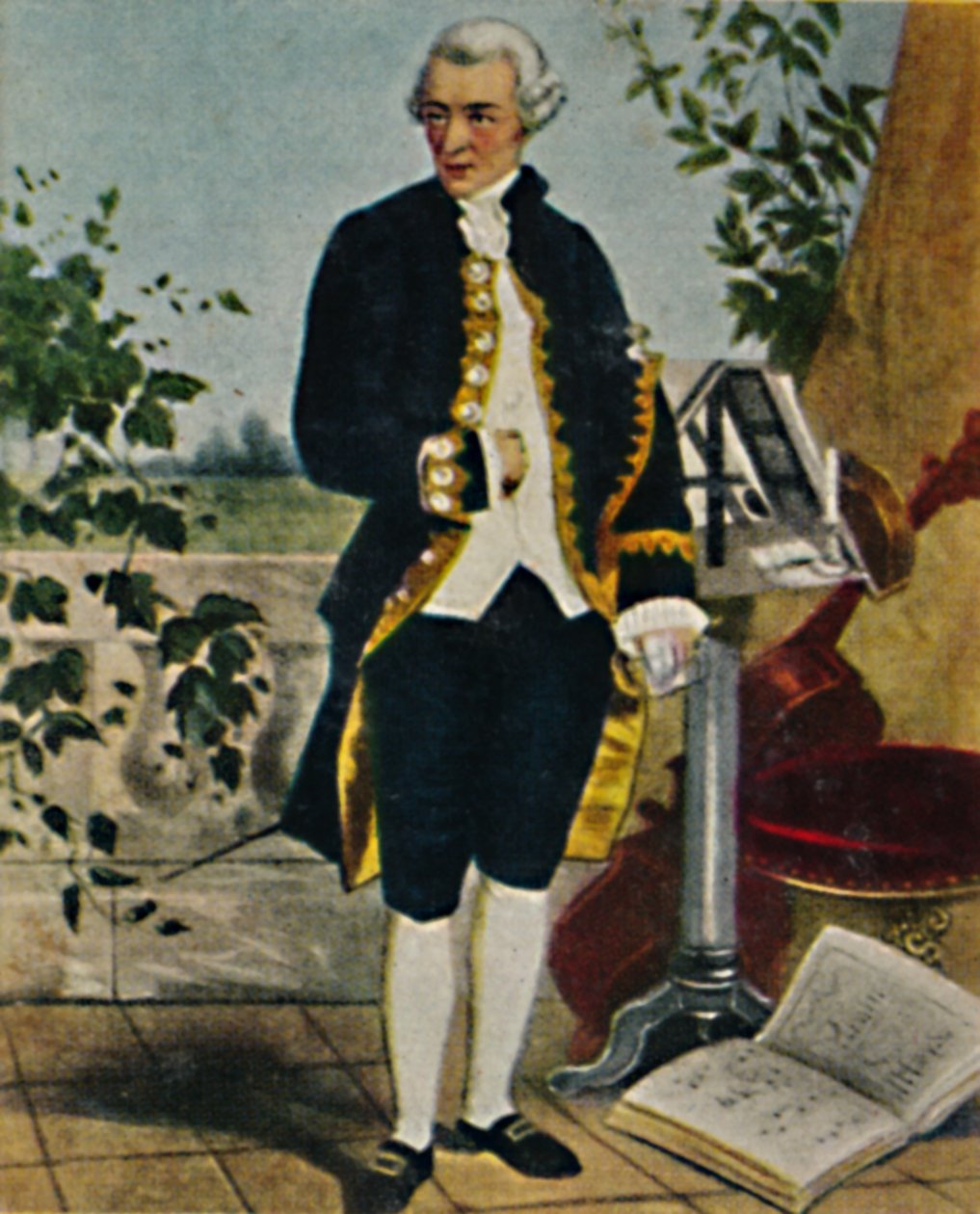 约瑟夫·海顿（Joseph Haydn）1732-1809。 -哈曼画，1934年。 作者 不明