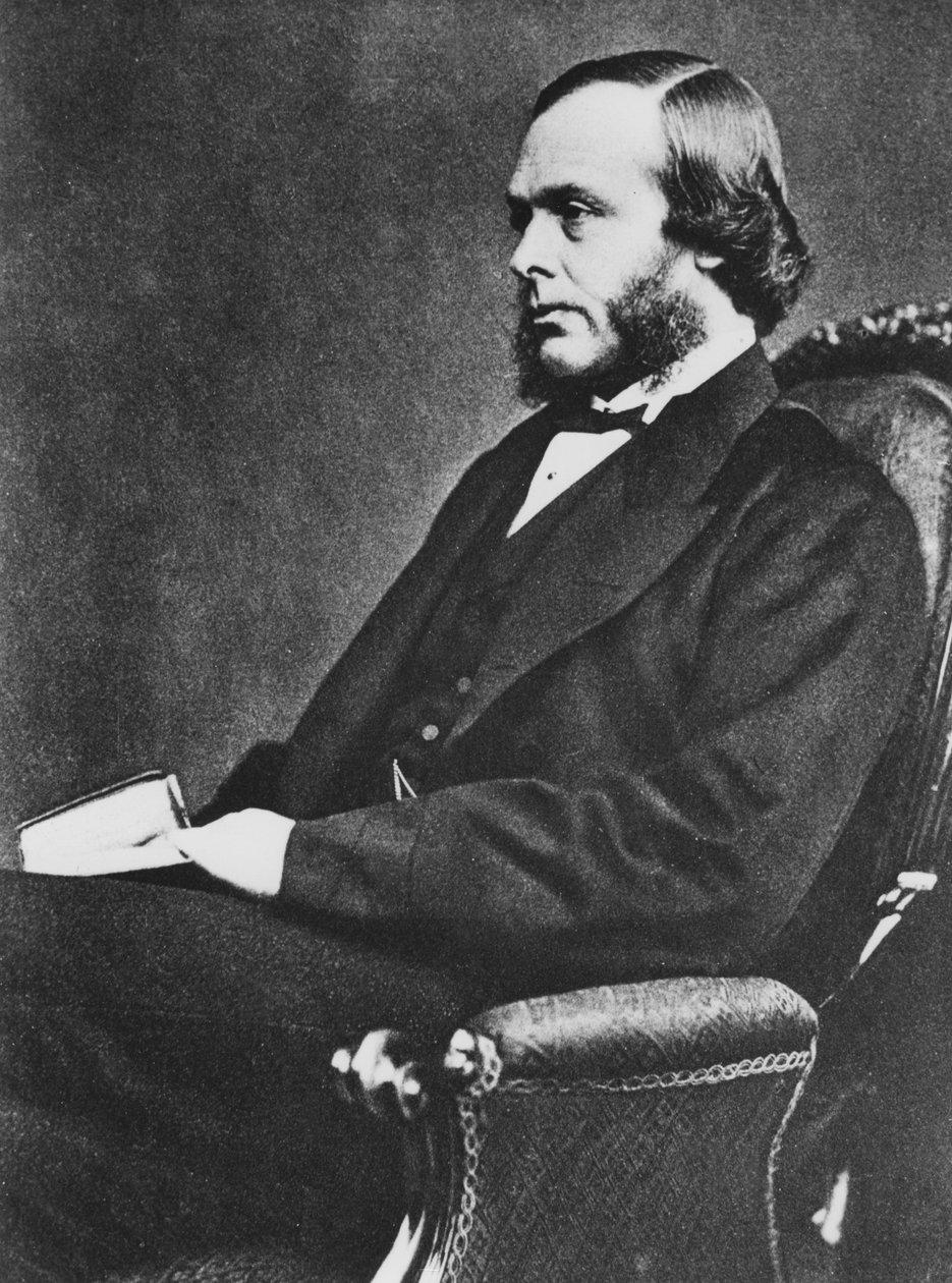 约瑟夫·李斯特（Joseph Lister），英国外科医生，防腐外科的先驱，c1867 作者 不明