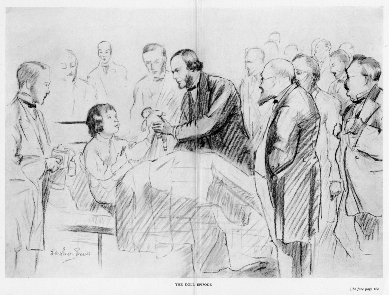 英国外科医生约瑟夫·李斯特（Joseph Lister）在格拉斯哥皇家医院的病房里（c1867 1927） 作者 不明