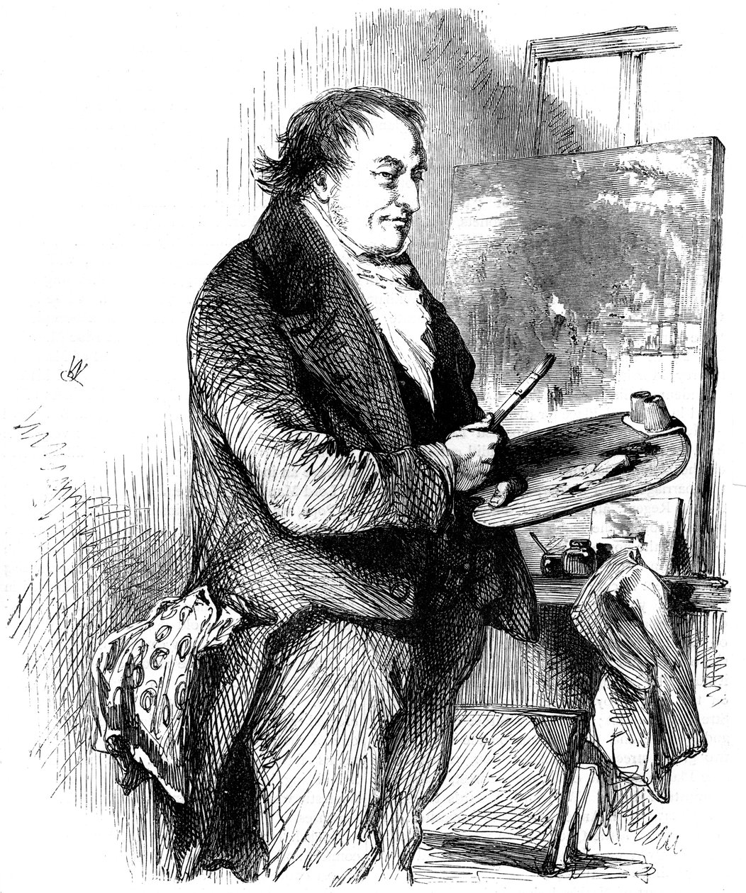 约瑟夫·马洛德·威廉·特纳1775-1851年，英国画家，1891年 作者 不明