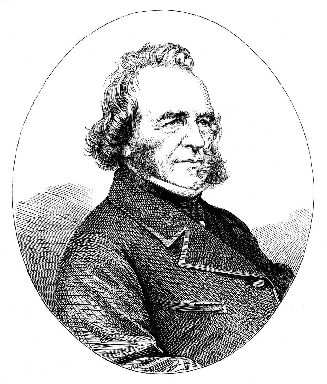 约瑟夫·帕克斯顿（Joseph Paxton）1801-1865，英国园丁和建筑师 作者 不明