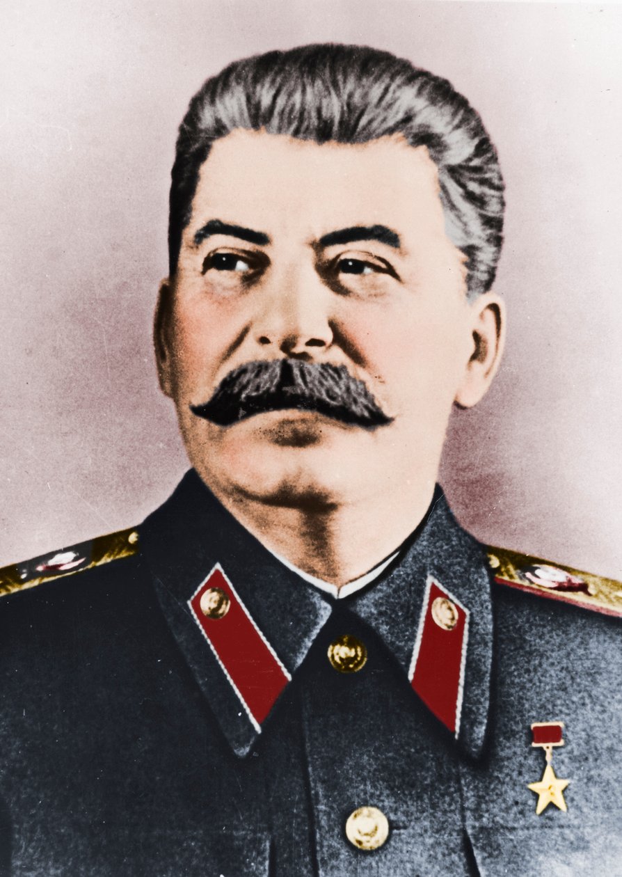 约瑟夫·斯大林（Joseph Stalin）1879-1953年，苏联领导人，c1940年代。 作者 不明