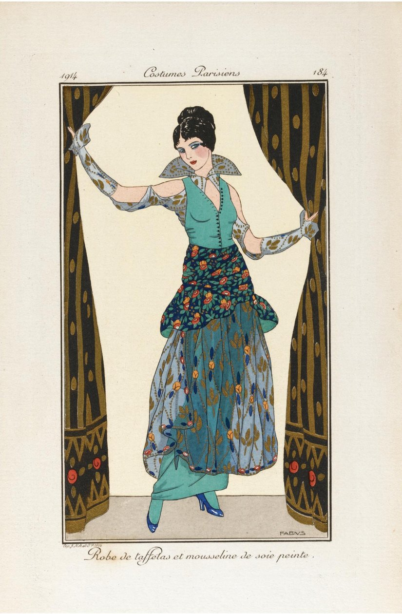 女装与时尚杂志，1914年 作者 不明