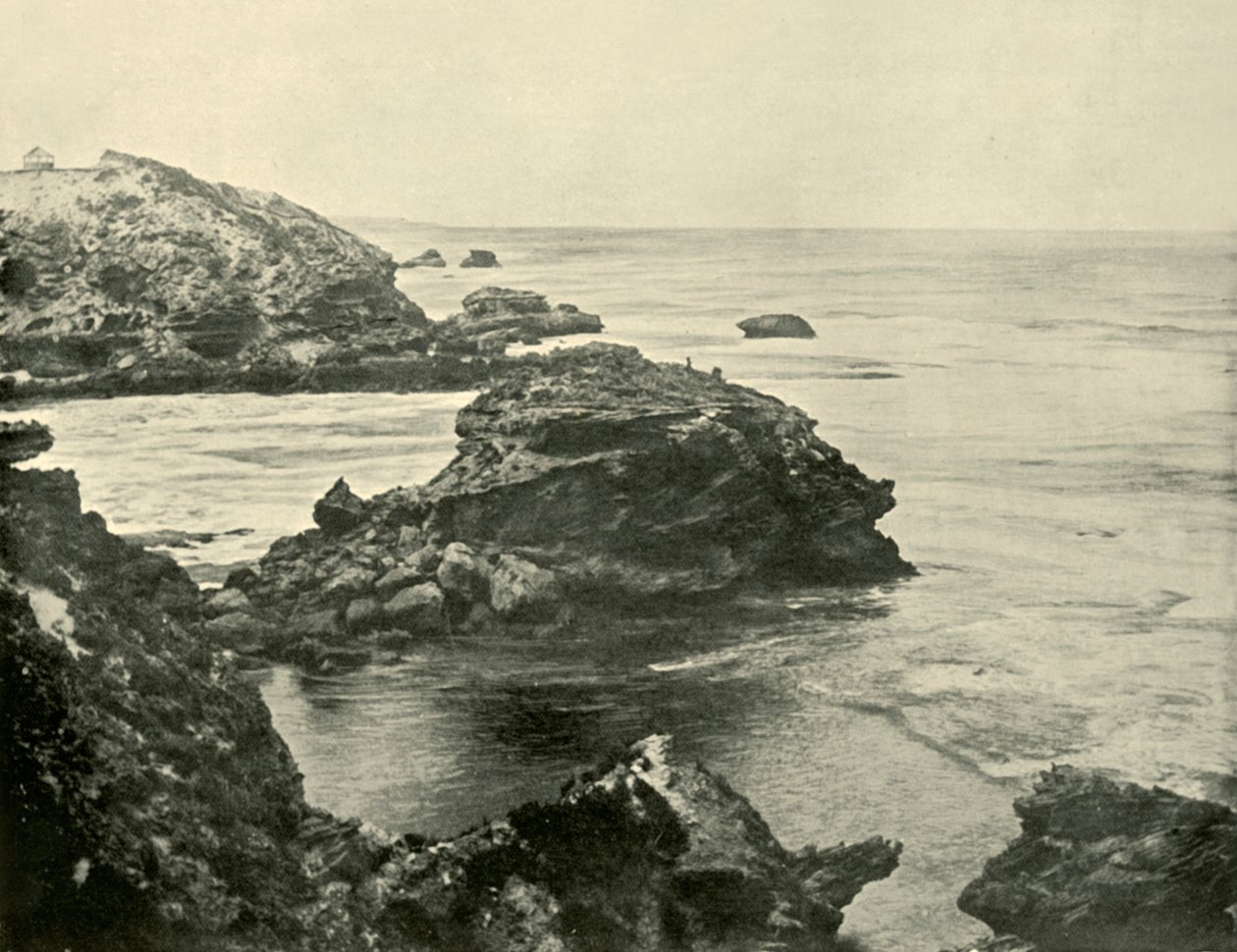 银禧点，后滩，索伦托，1901年。 作者 不明