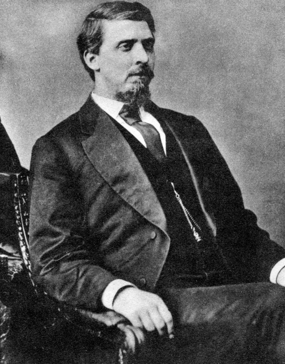 艾萨克·C·帕克（Isaac C Parker）法官，c1870s-1880s，1954年悬空法官 作者 不明