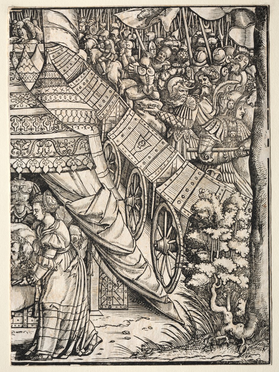 朱迪思（Judith）和Holifernes团长，1500年代。 作者 不明