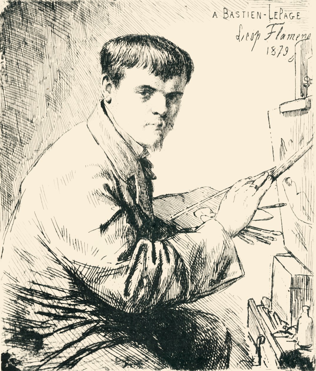 朱尔斯·巴斯蒂安·勒佩格（Jules Bastien-Lepage），1879年，1903年。 作者 不明