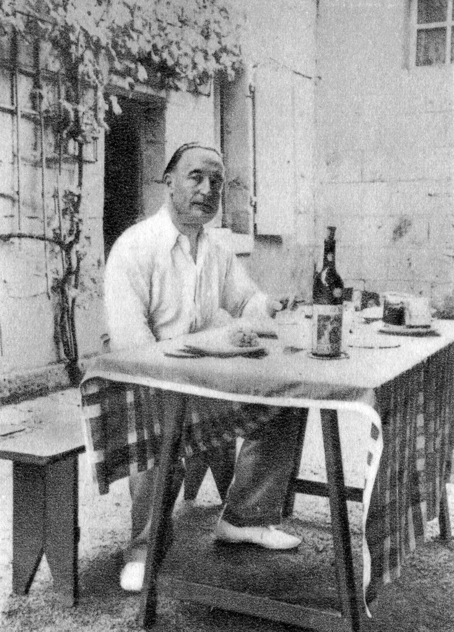 朱尔斯·罗曼斯（Jules Romains），法国诗人和作家，1935年 作者 不明